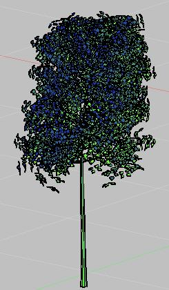 árvore 3D